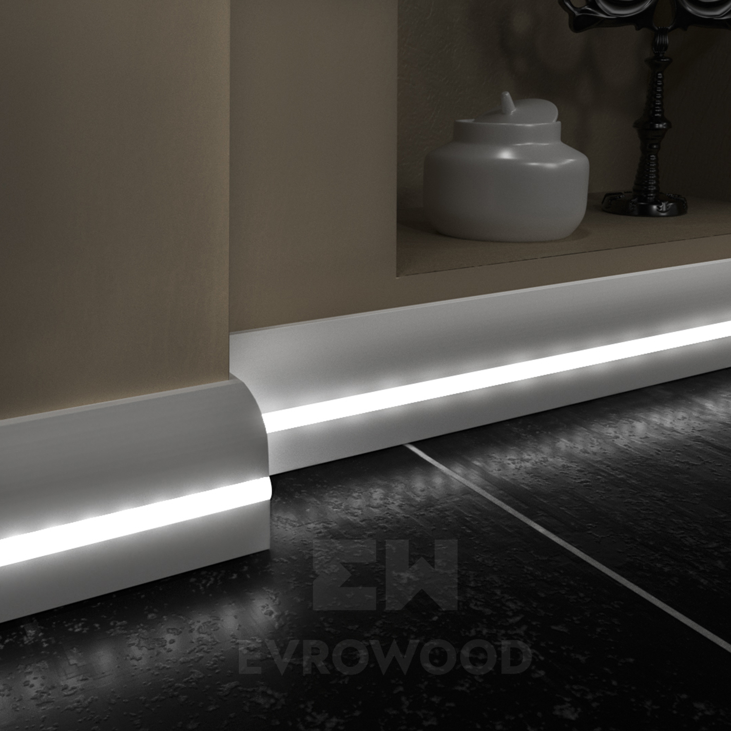 картинка Плинтус PN 080 LED