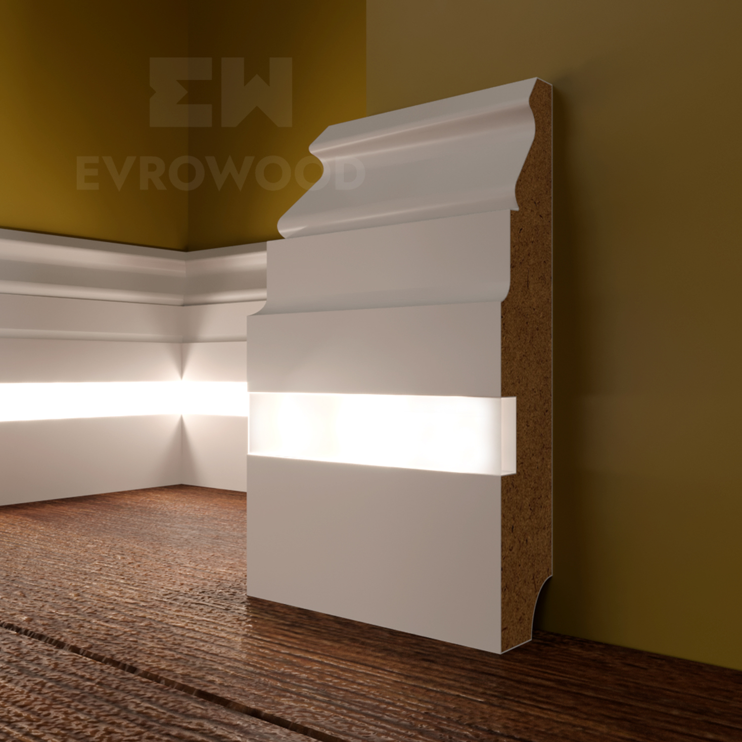 картинка Плинтус PN 090 LED