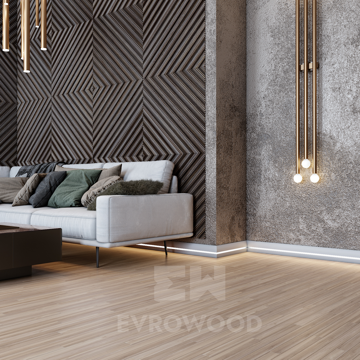 картинка Плинтус PN 080 LED
